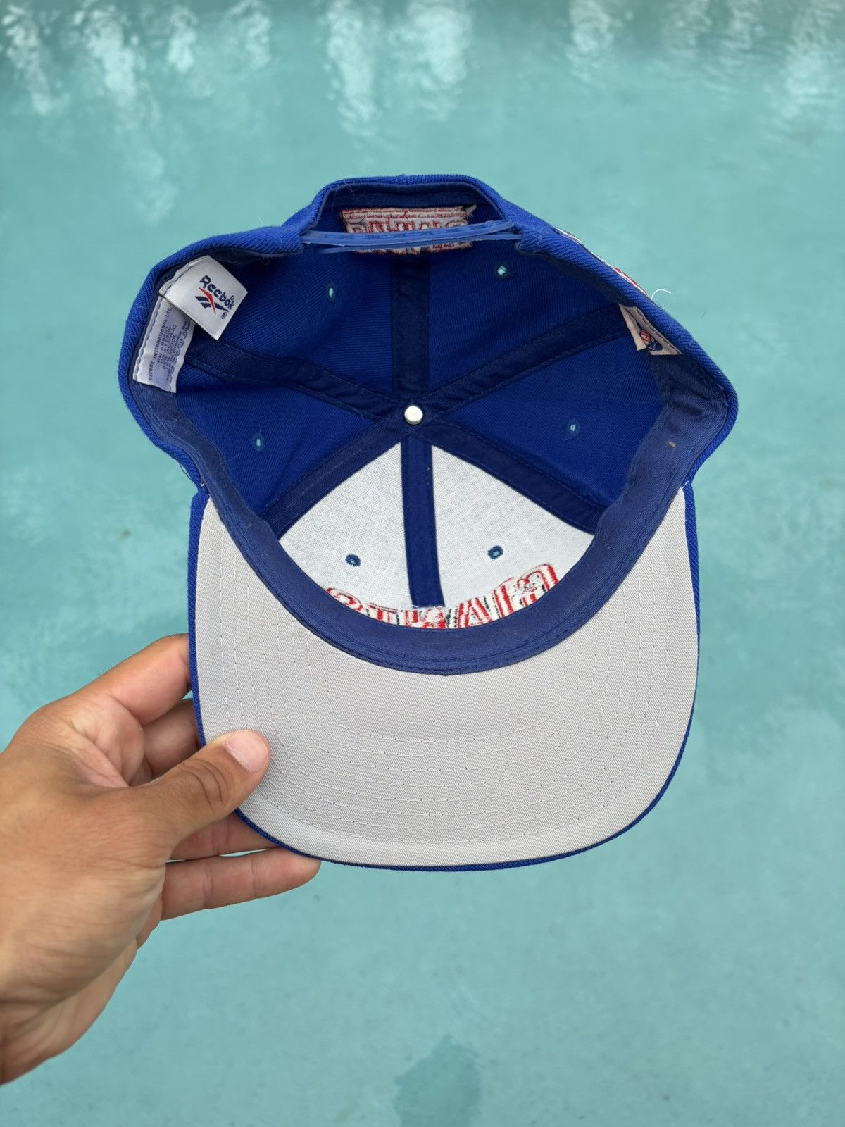 Reebok Vintage New York Giants snapback hat Size ONE SIZE - 5 Thumbnail