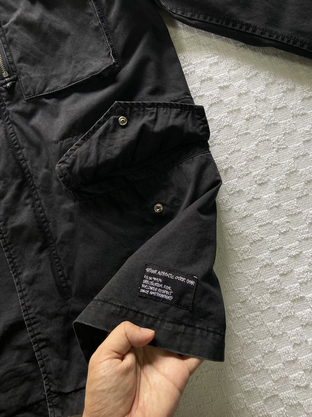 Stussy Stussy Authentic Outer Gear With Hood ( 6 Pockets ) Size US S / EU 44-46 / 1 - 7 Thumbnail