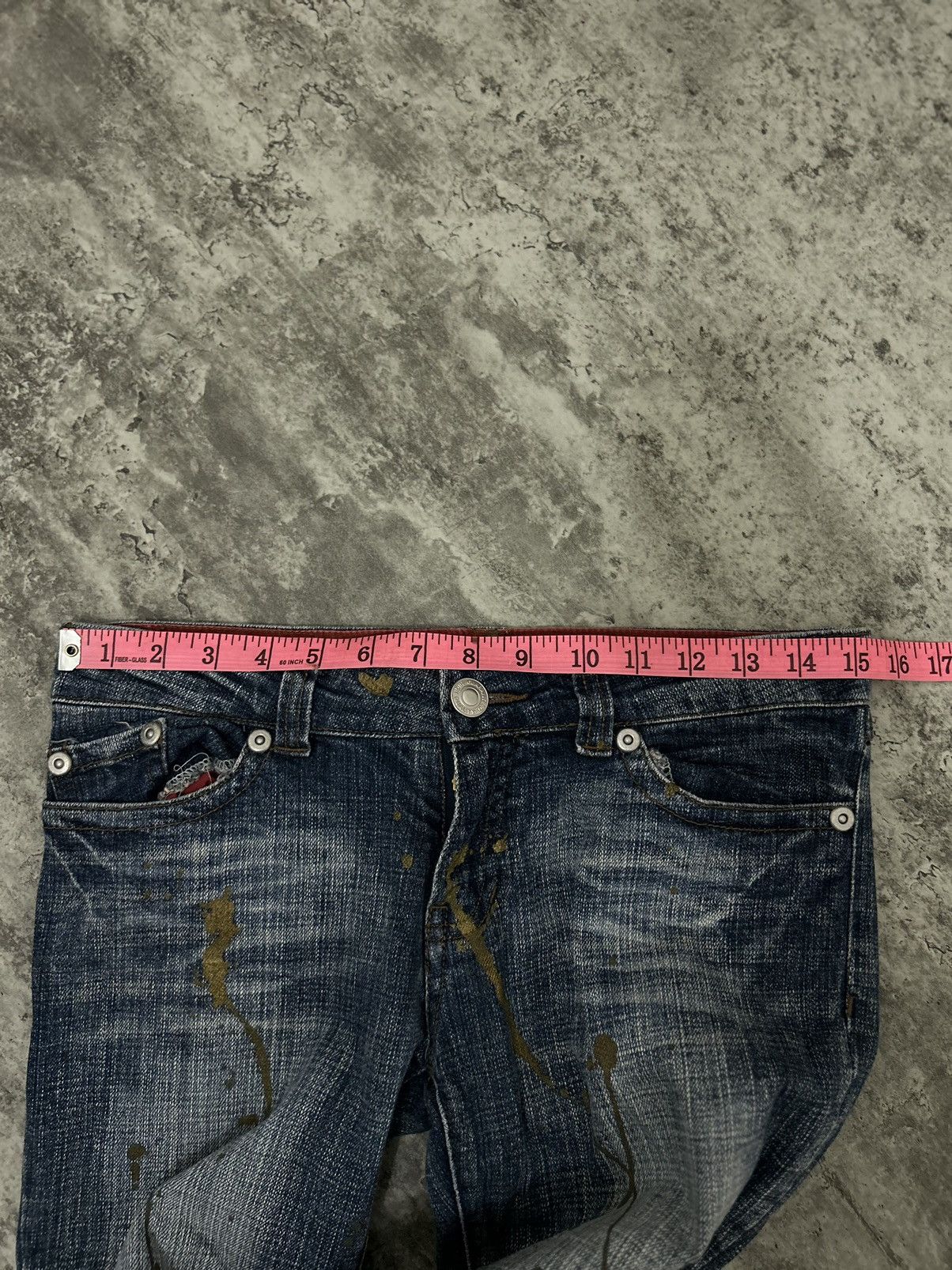 If Six Was Nine × Japanese Brand × Le Grande Bleu (L.G.B.) Vintage Orignal Jeans Distressed Flare Pans Size US 30 / EU 46 - 15 Thumbnail