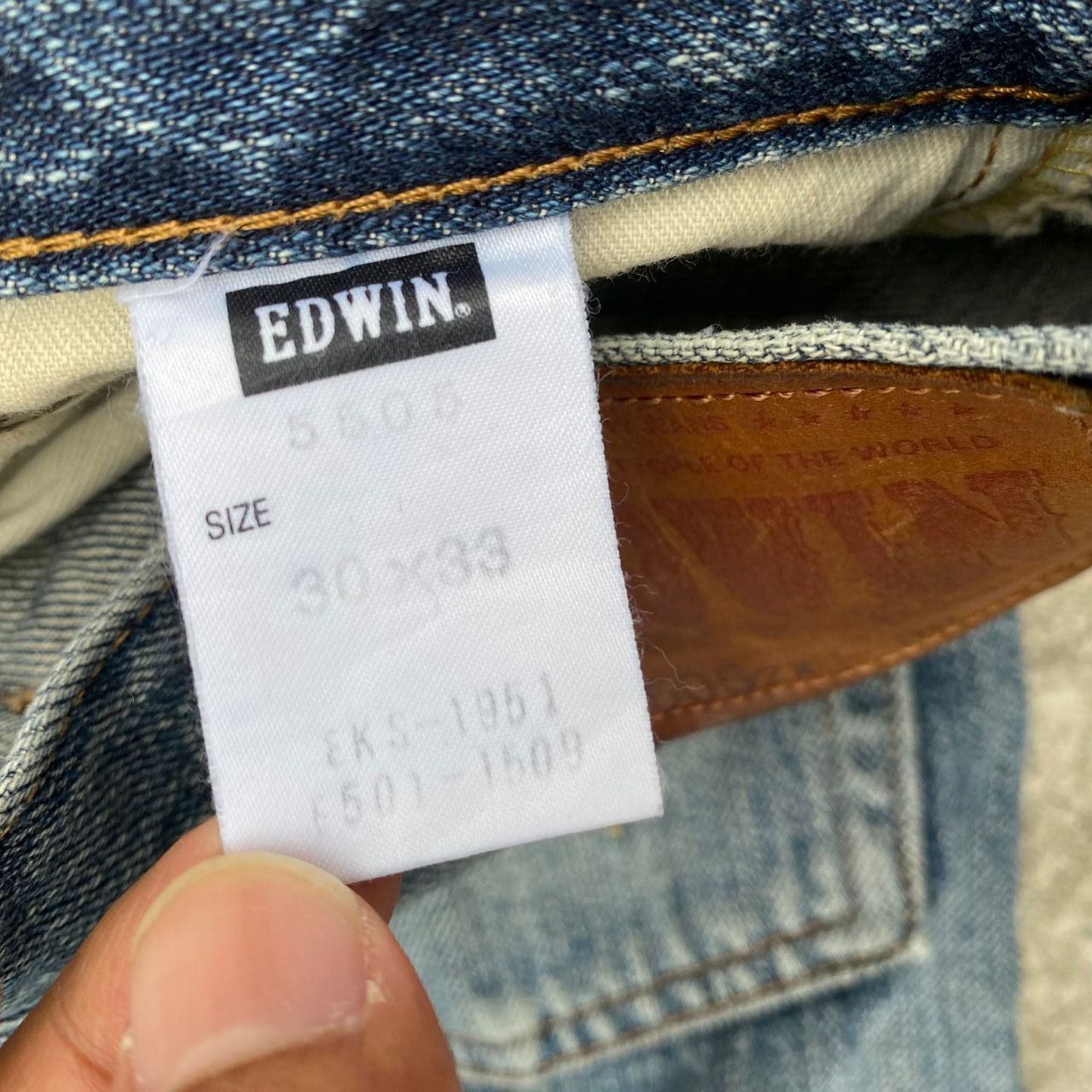 Edwin Vintage Edwin 505zx Selvegde Redline Distressed Denim Size US 30 / EU 46 - 18 Thumbnail