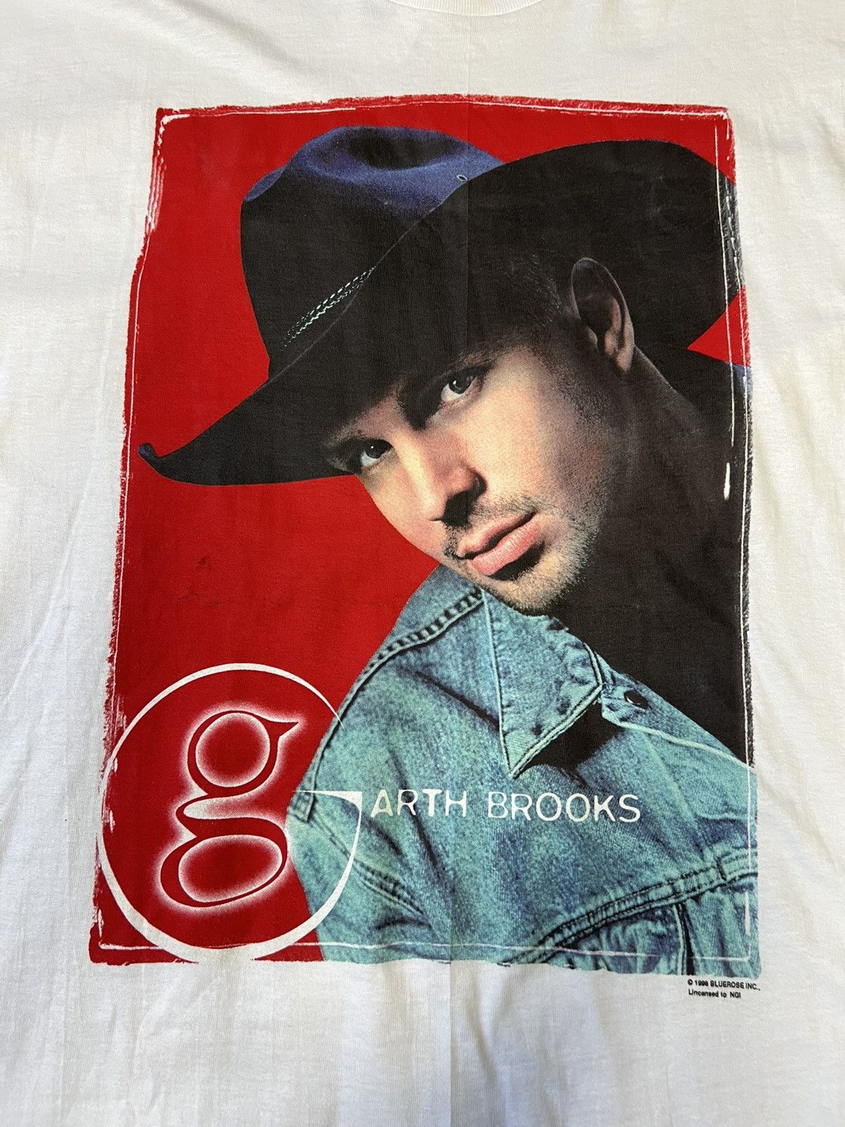 Vintage 1998 Garth Brooks double live tour tee Size US XXL / EU 58 / 5 - 3 Thumbnail