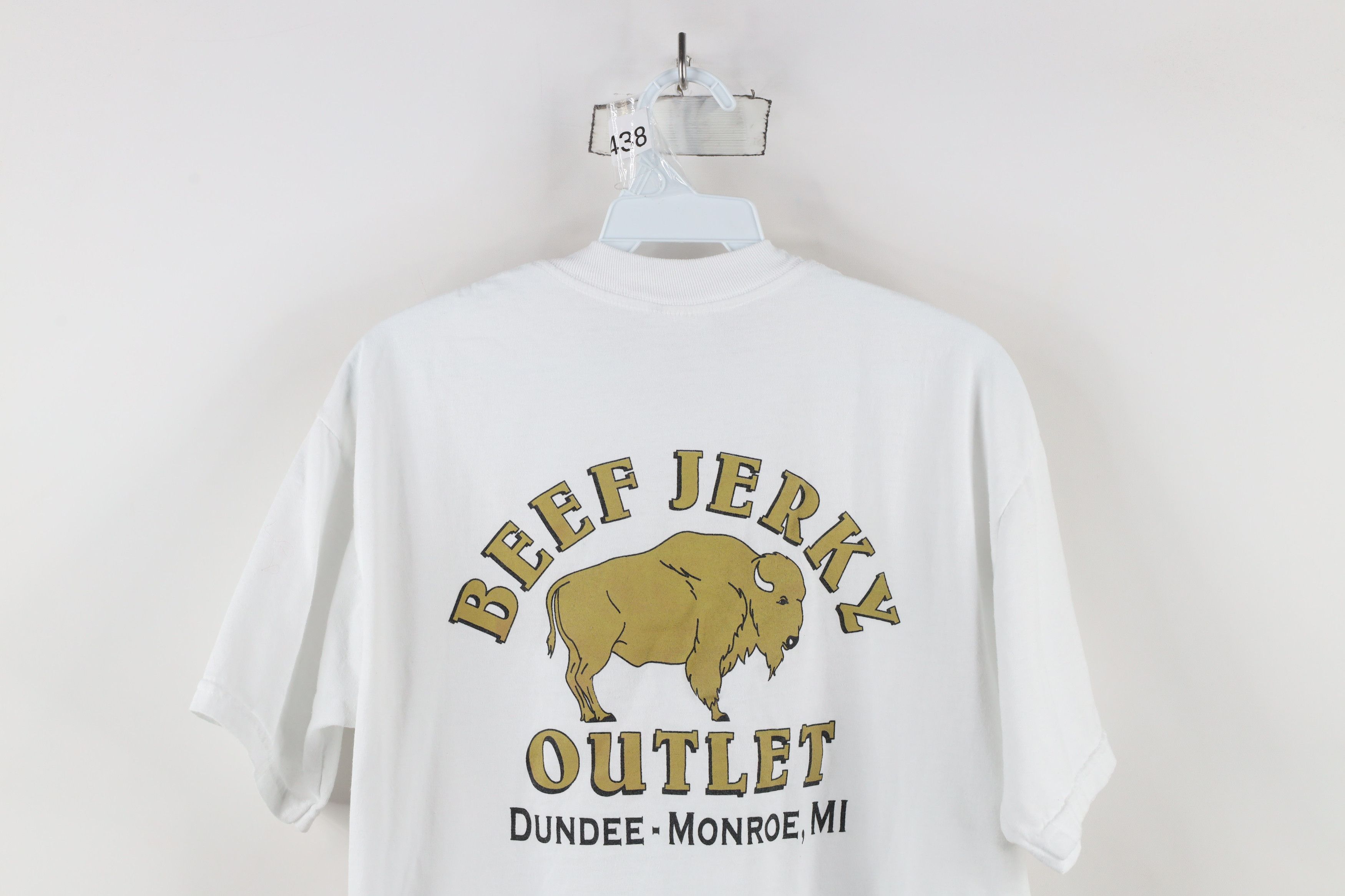 Vintage Vintage Beef Jerky Outlet Michigan Short Sleeve T-Shirt Size US M / EU 48-50 / 2 - 9 Thumbnail