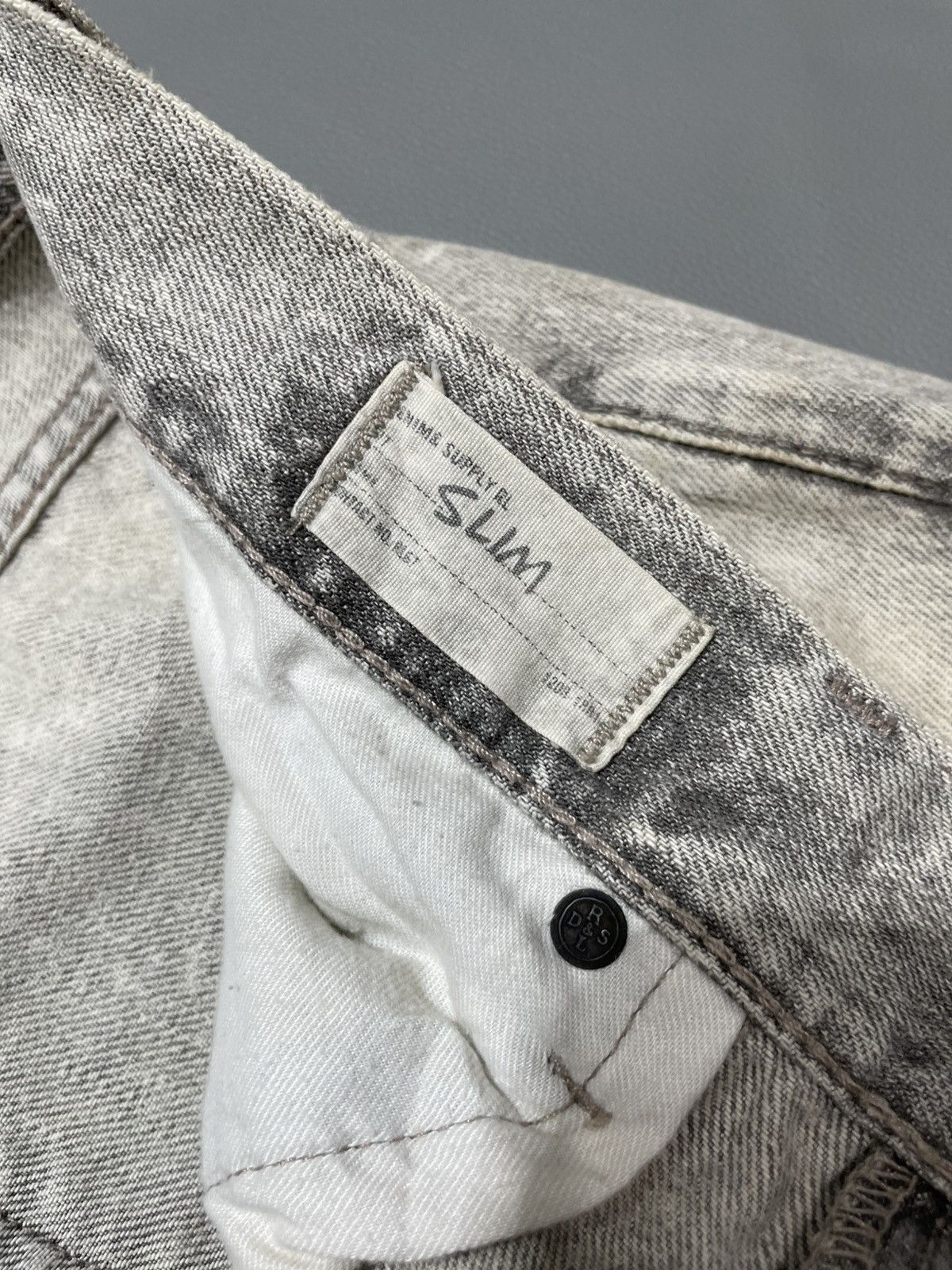 RRL Ralph Lauren RARE Denim Supply RL mudwash Distrssed Jeans Size US 34 / EU 50 - 9 Thumbnail