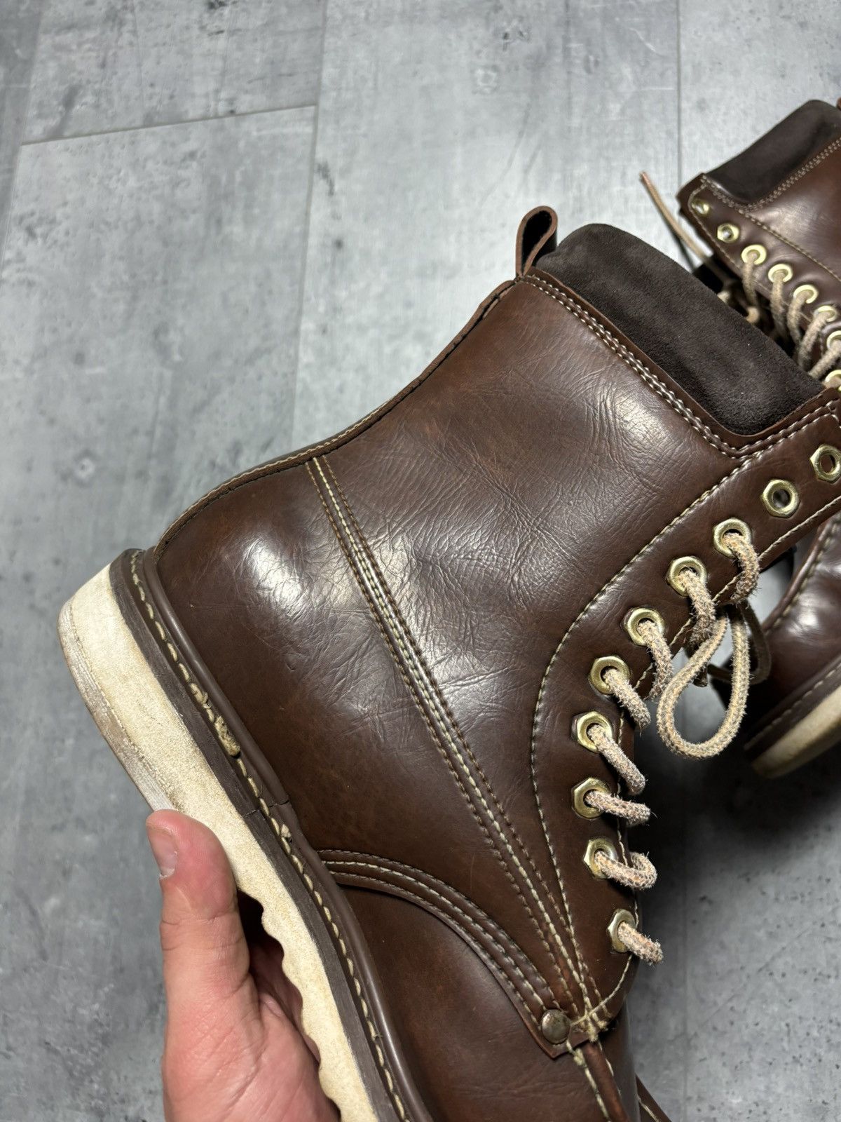 Vintage Vintage 1970’s Sub Zero Insulated Moc Toe Work Boots Size US 10 / EU 43 - 9 Thumbnail