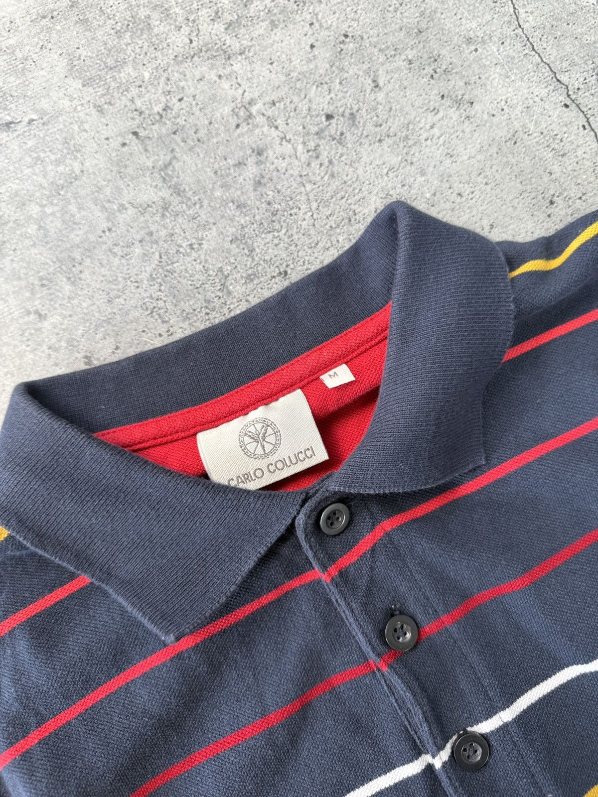 Carlo Colucci Carlo Colucci Multicolor Polo Tee Size US M / EU 48-50 / 2 - 4 Thumbnail