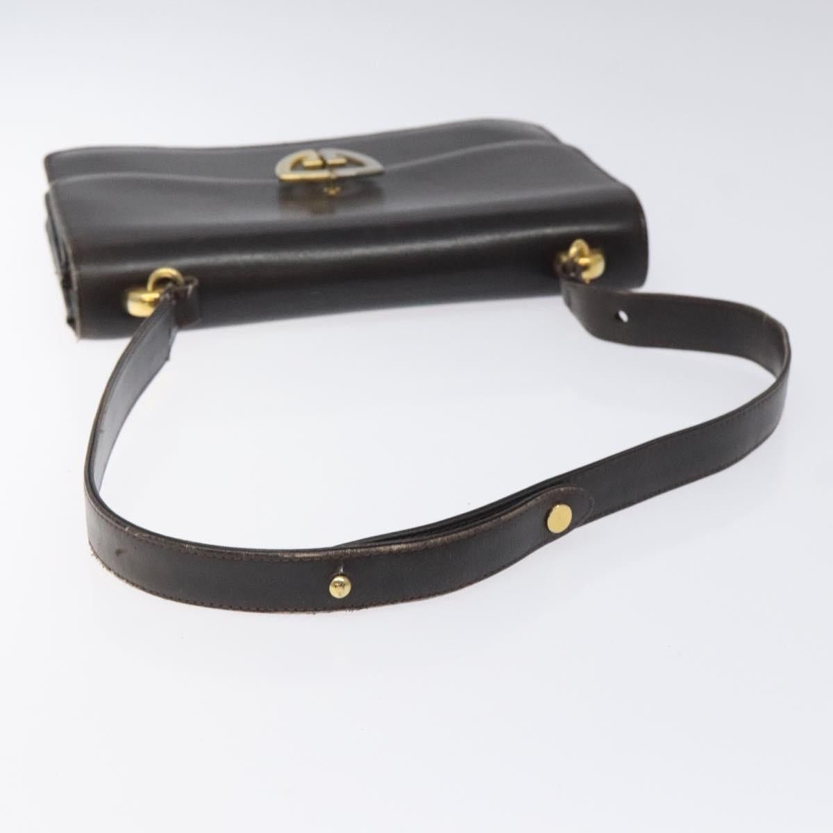 Gucci GUCCI Shoulder Bag Leather Brown Gold Size ONE SIZE - 7 Thumbnail