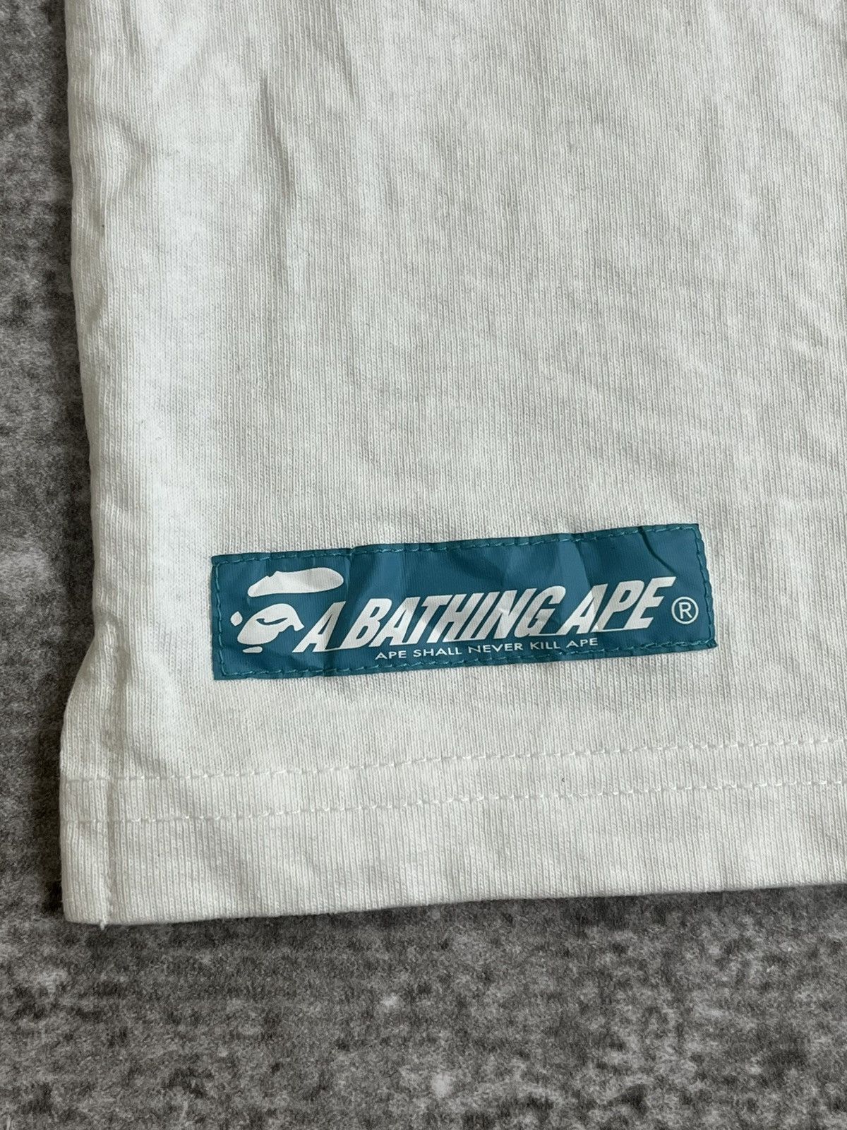 Bape BAPE White Reflective Graphic Tank Top Size US L / EU 52-54 / 3 - 6 Thumbnail