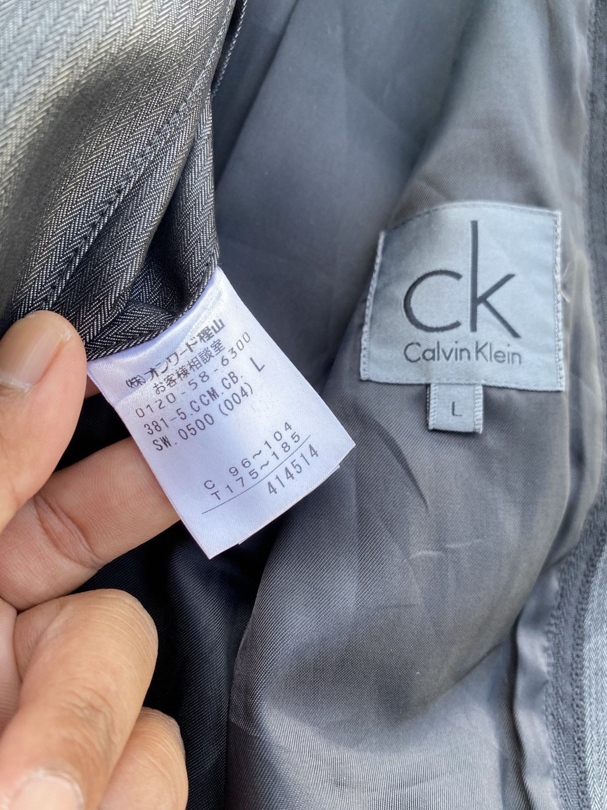 Calvin Klein Rare Vintage Calvin Klein Button Front Coat/Jacket Size US M / EU 48-50 / 2 - 11 Thumbnail