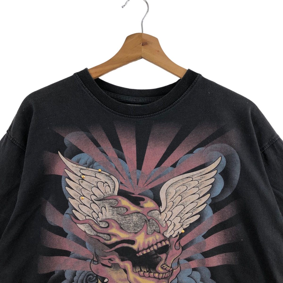 Avirex AVIREX T-Shirt Big Logo Skull Size US L / EU 52-54 / 3 - 2 Thumbnail