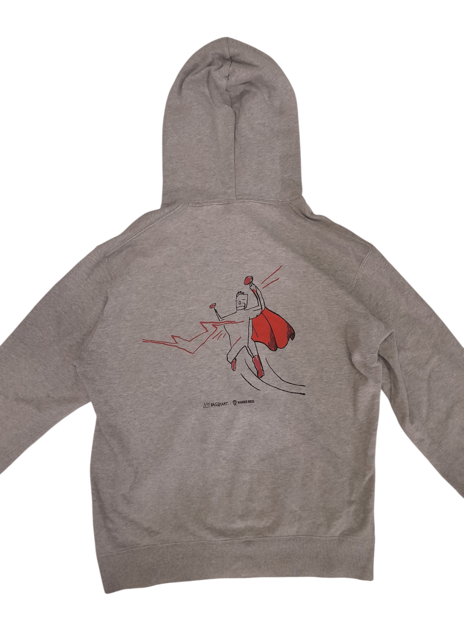 Jean-Michel Basquiat Jean-Michel Basquiat X Superman Sweatshirt Hoodie (F602) Size US L / EU 52-54 / 3 - 2 Thumbnail