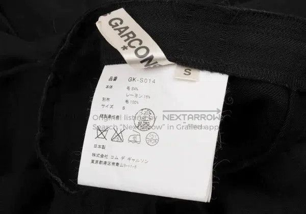 Comme des Garcons Comme Des Garcons size S Dark Retro Pleated Skirt Size 22" - 8 Thumbnail