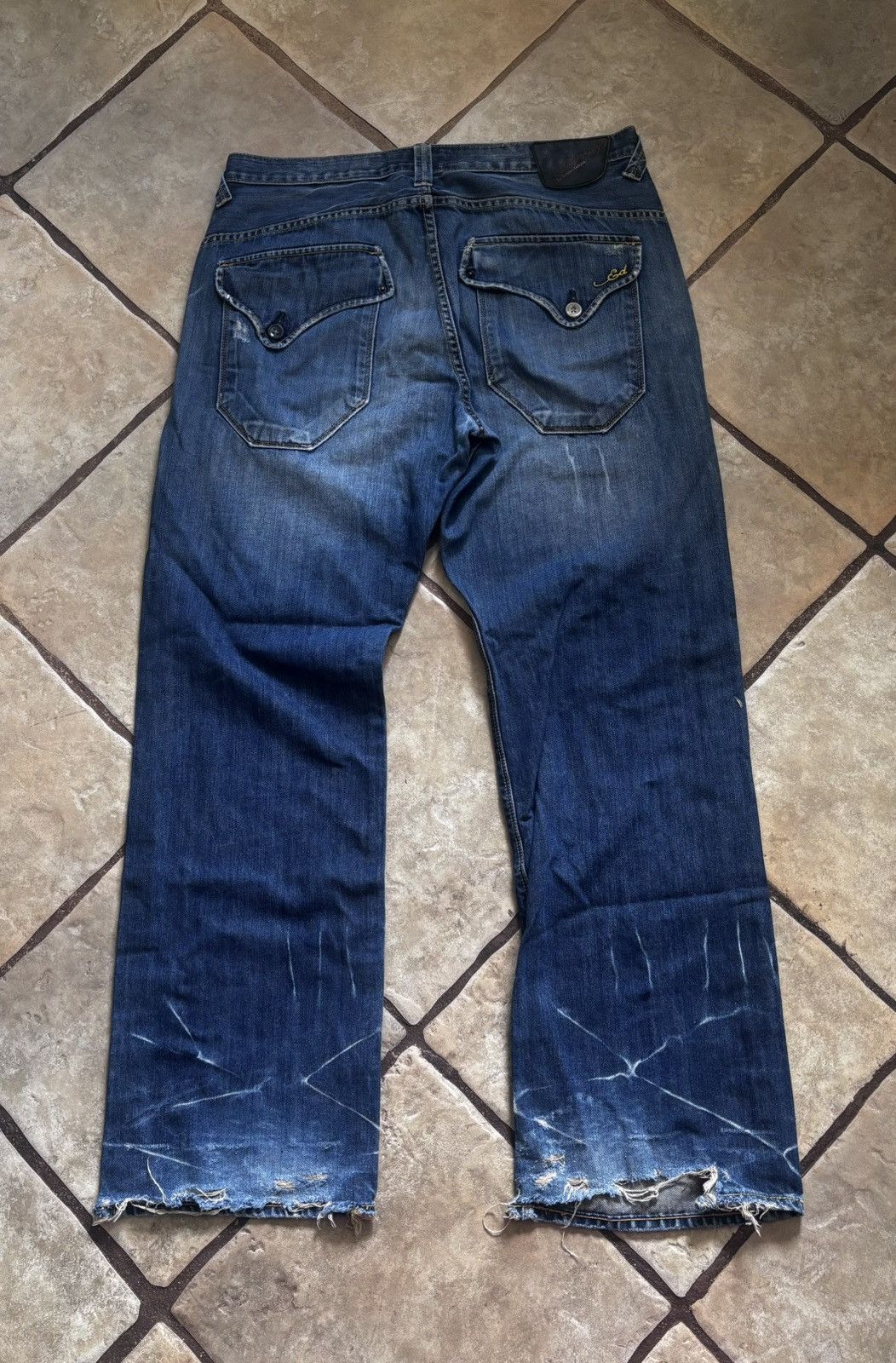 Ed Hardy Ed Hardy x Christian Audiger Denim Jeans Size US 36 / EU 52 - 2 Thumbnail