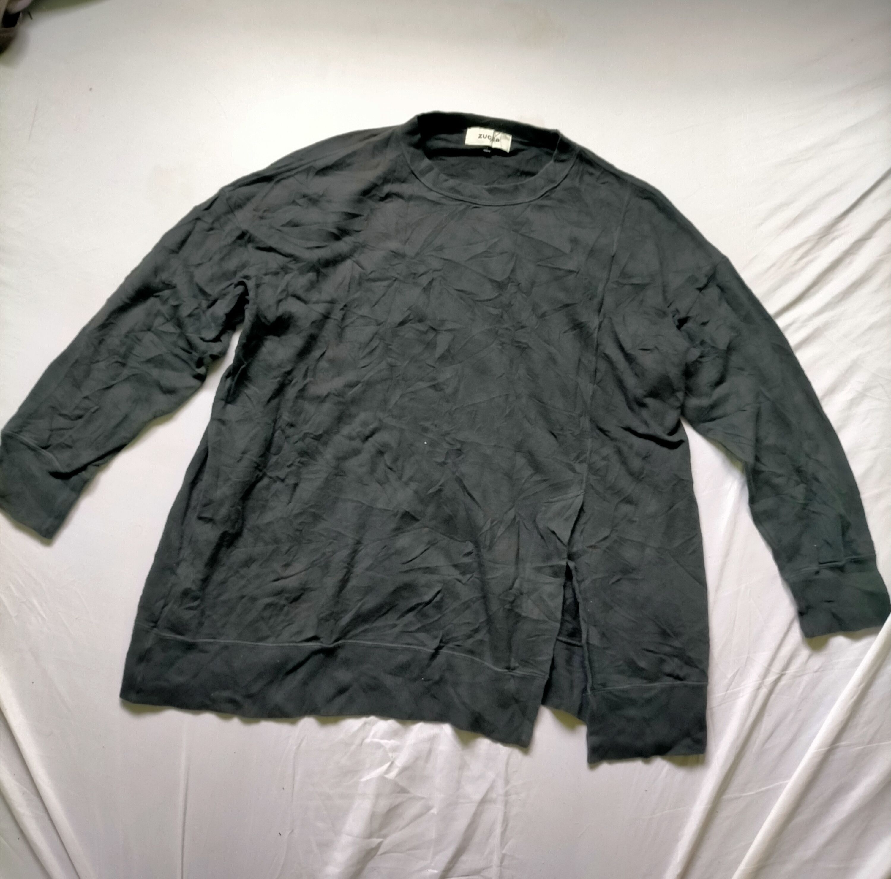 CABANE de ZUCCa × Issey Miyake × Zucca Issey miyake Zucca Assymstric Sweatshirt Size US L / EU 52-54 / 3 - 1 Thumbnail