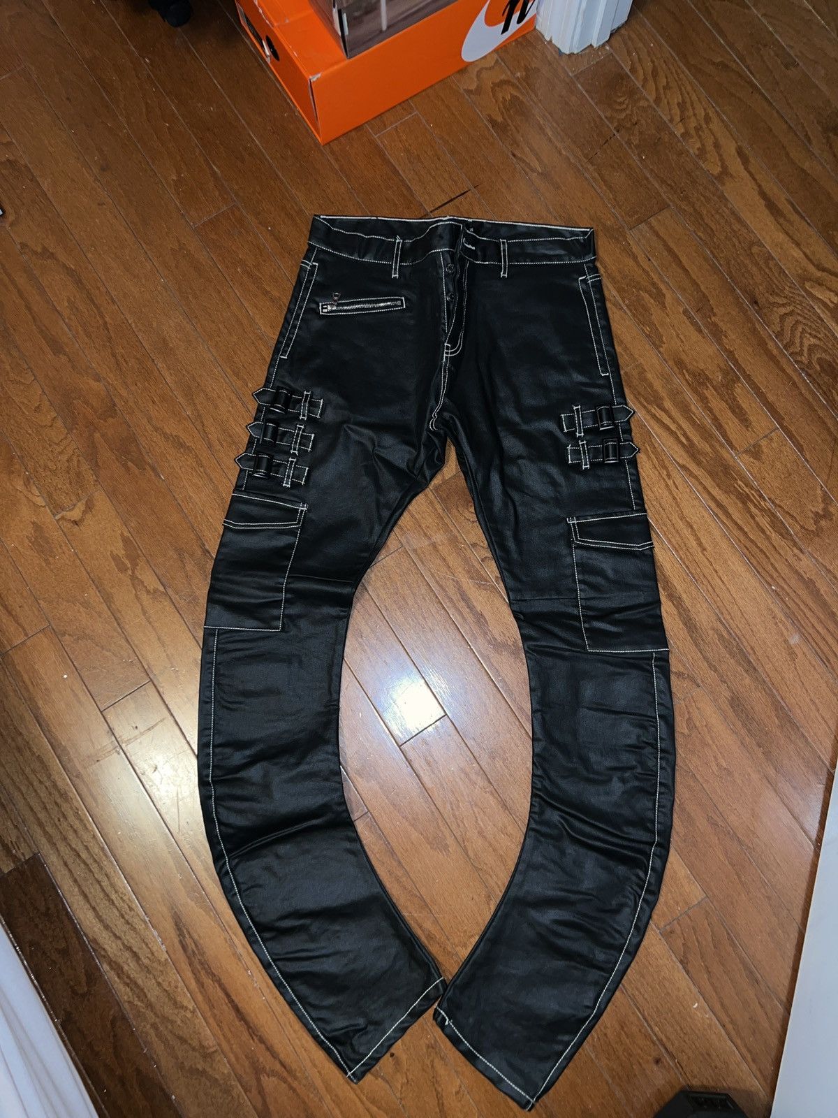 AKINGS Akings leather pants Size US 36 / EU 52 - 1 Thumbnail