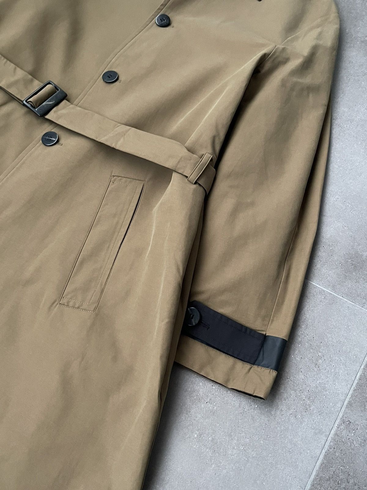 Neil Barrett !DS! AW23 Neil Barrett Minimalist Reversible Trench Coat Size US M / EU 48-50 / 2 - 11 Thumbnail