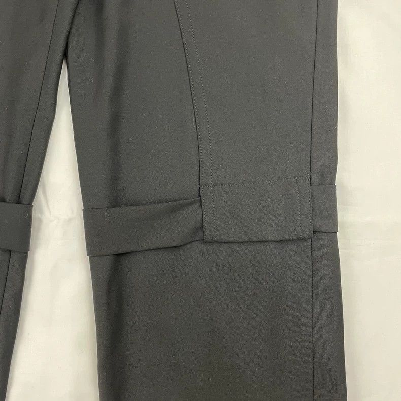 Helmut Lang HELMUT LANG Black suit trousers with a belt Size 27" / US 4 / IT 40 - 5 Thumbnail