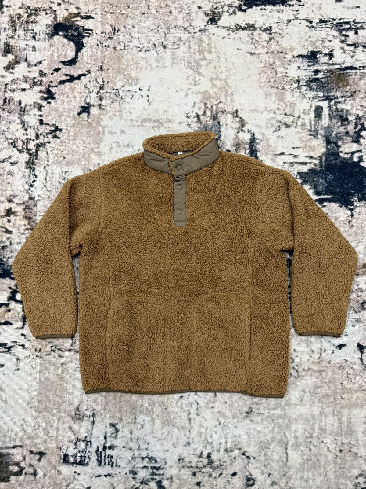 White Mountaineering White Mountaineering Uniqlo Sherpa Fleece Sweatshirt Size US L / EU 52-54 / 3 - 3 Thumbnail