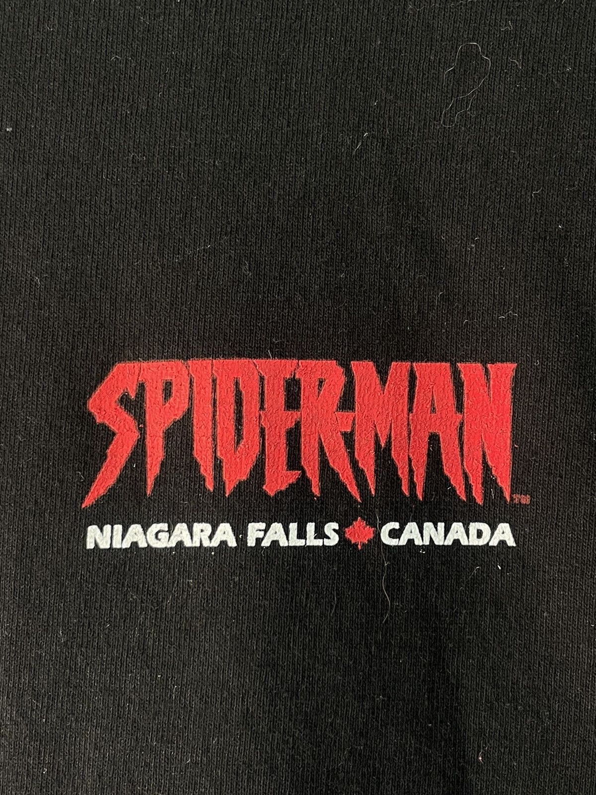 Marvel Comics Vintage Spider Man 2003 T-Shirt Canada Niagara Falls RARE Size US M / EU 48-50 / 2 - 6 Thumbnail