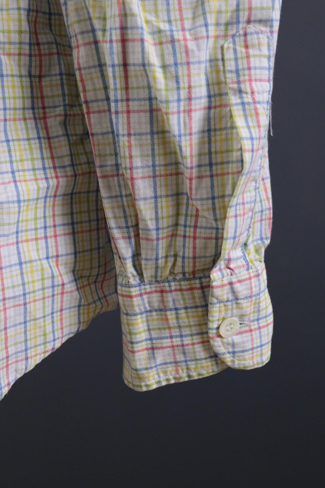 Ermenegildo Zegna Zegna Sport Soft Multicolor Check Oxford Shirt Size M 3 Size US M / EU 48-50 / 2 - 10 Thumbnail