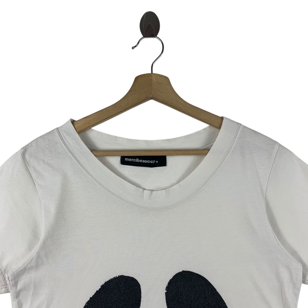 Issey Miyake × mercibeaucoup MERCIBEAUCOUP panda eyes stylish women tee Size S / US 4 / IT 40 - 2 Thumbnail