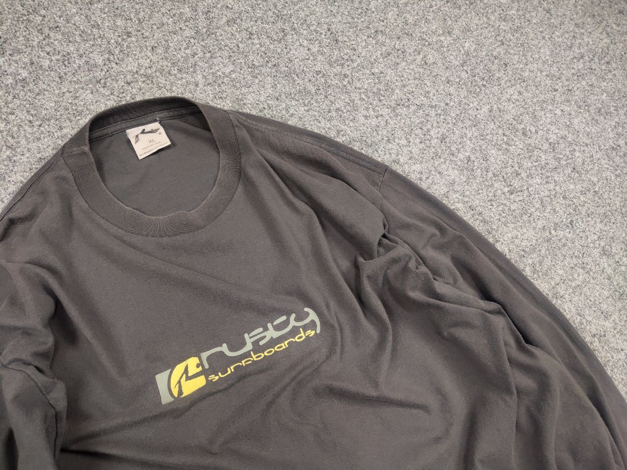 Rusty Vintage Rusty Surfboard USA Logo Gray Light Long sleeve Size US XL / EU 56 / 4 - 7 Thumbnail