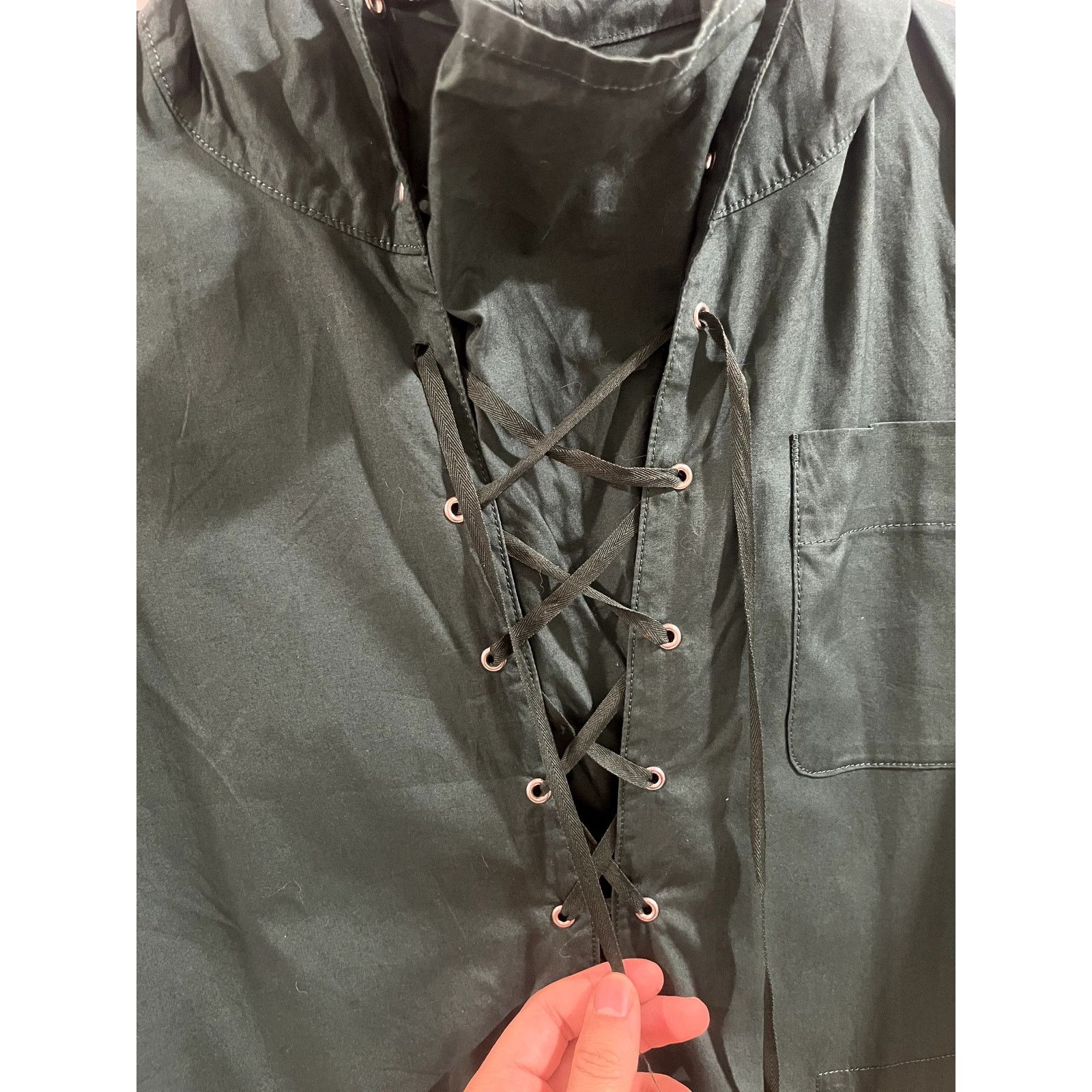 Undercover Undercover — Hood Jacket in Dark Green — Size 3 Size US M / EU 48-50 / 2 - 3 Thumbnail