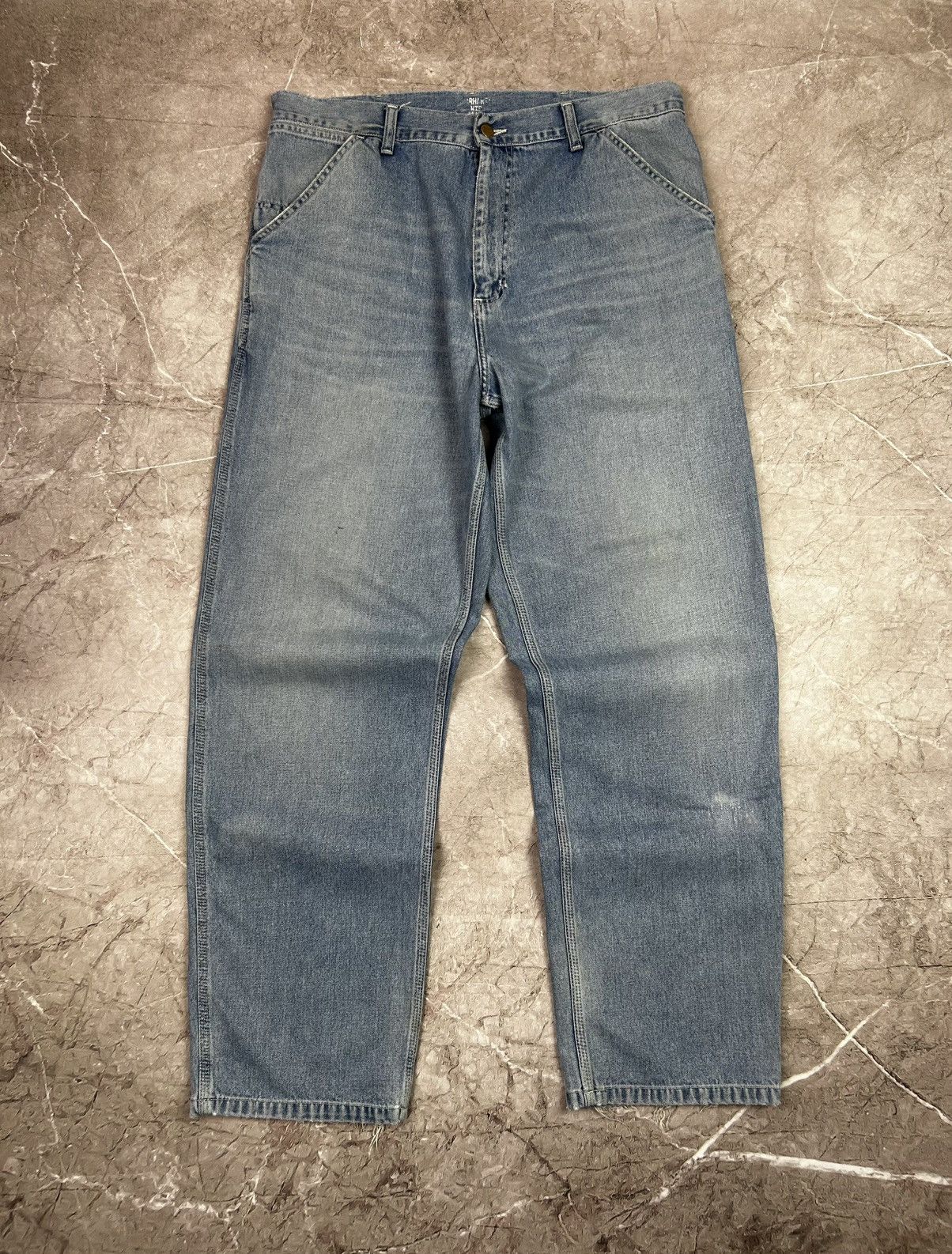 Carhartt × Vintage Carhartt Vintage Simple Pants Jeans Size US 34 / EU 50 - 2 Thumbnail