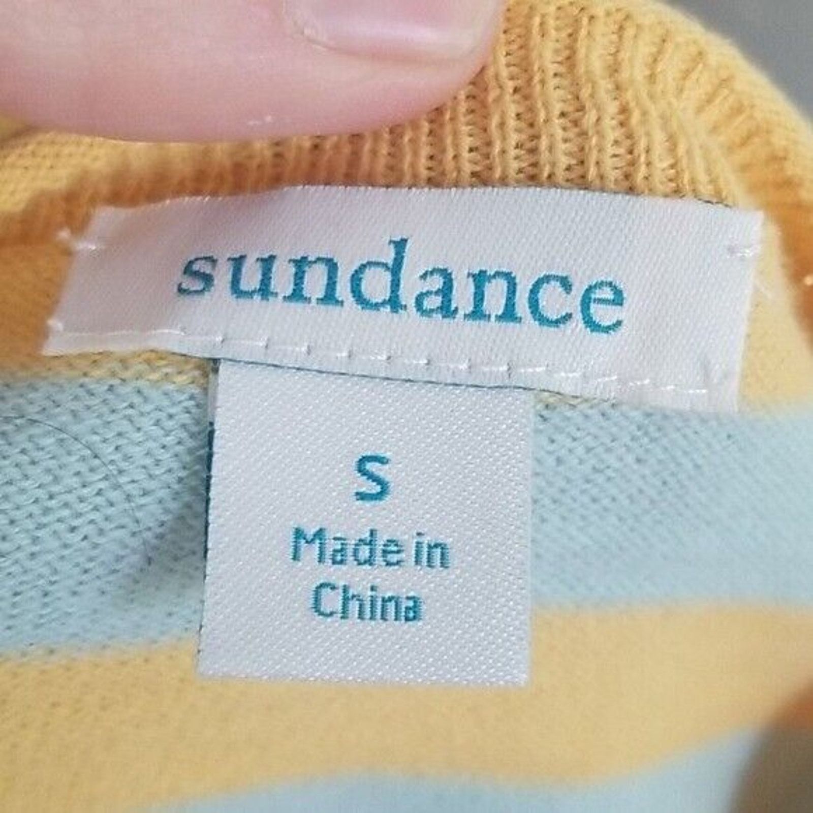 Sundry Sundance Women Striped Cotton Pullover Sweater Size S Preppy Size S / US 4 / IT 40 - 6 Thumbnail