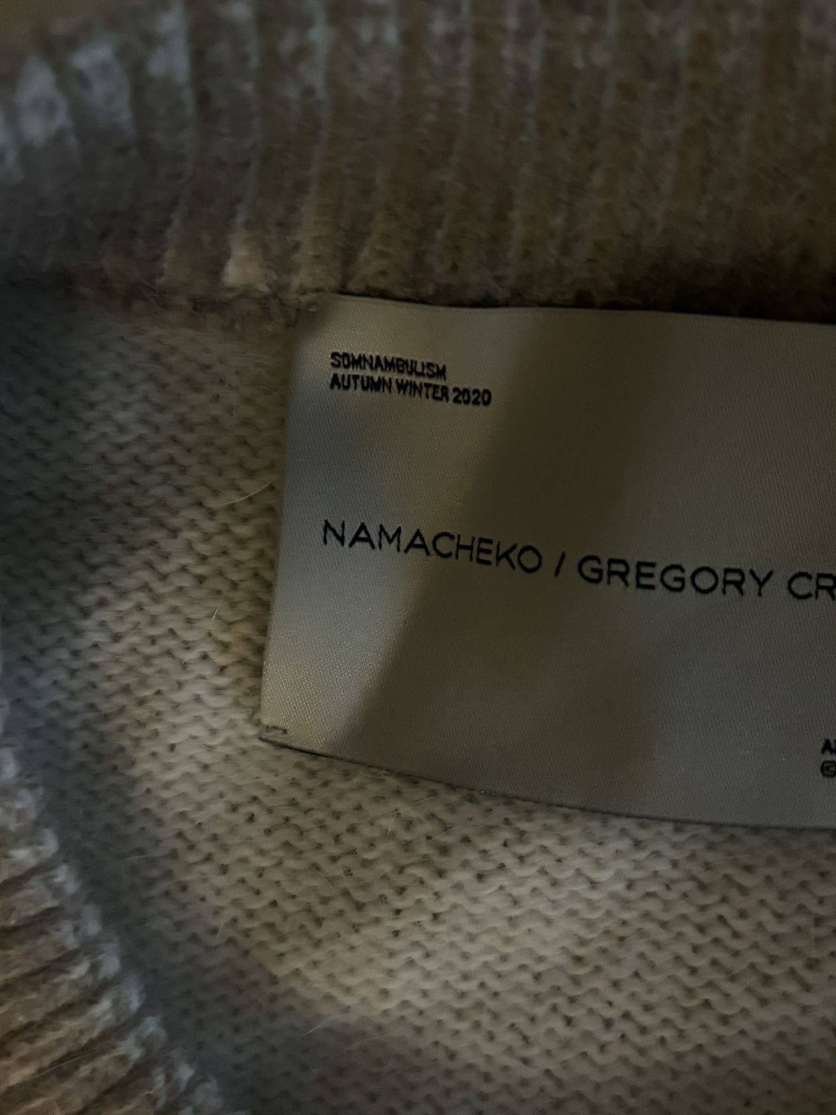 Gregory Crewdson Knit Sweater *GRAIL*