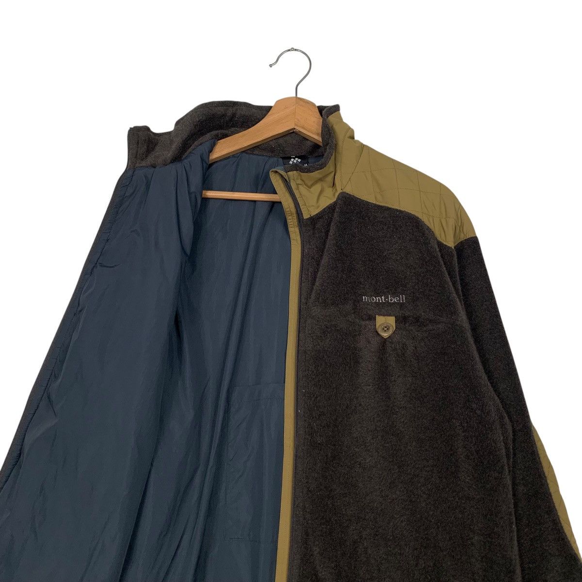 Montbell MONT-BELL Climawool Stand Collar Zipper Jacket #2654-C119 Size US M / EU 48-50 / 2 - 10 Thumbnail