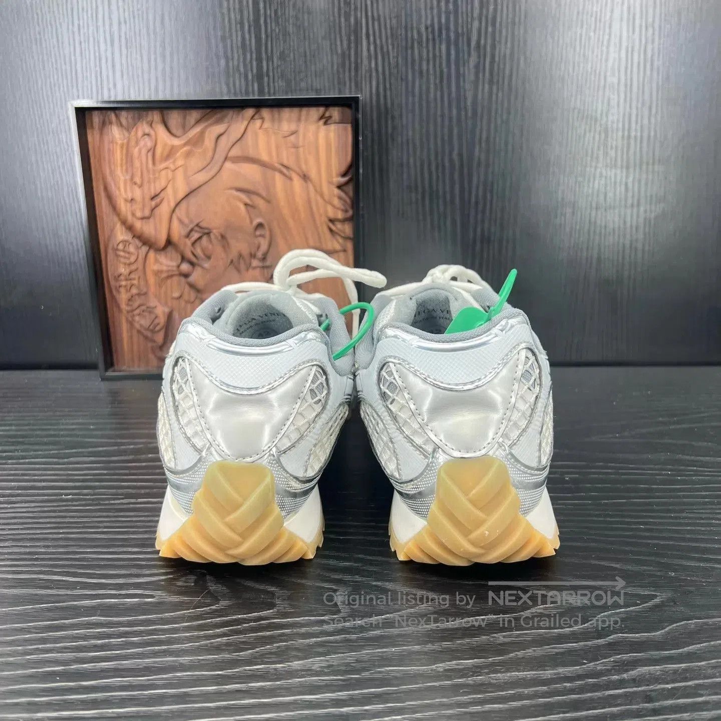 Bvlgari Silver Mesh Low. Size US 9 / EU 42 - 4 Thumbnail