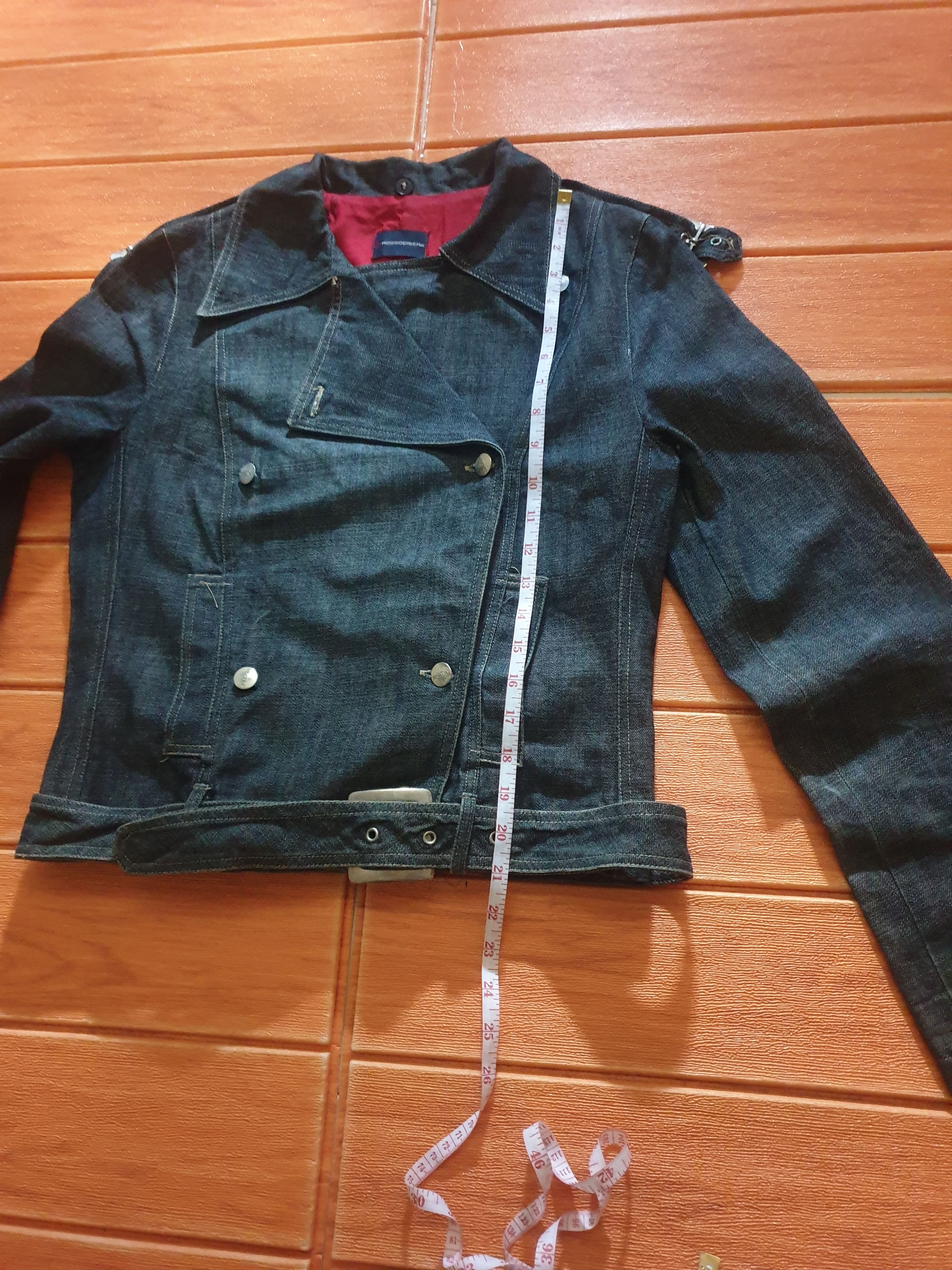 If Six Was Nine 💥Rossodiesera punk rock harajuku Made in ITALY Jacket Size US XS / EU 42 / 0 - 7 Thumbnail