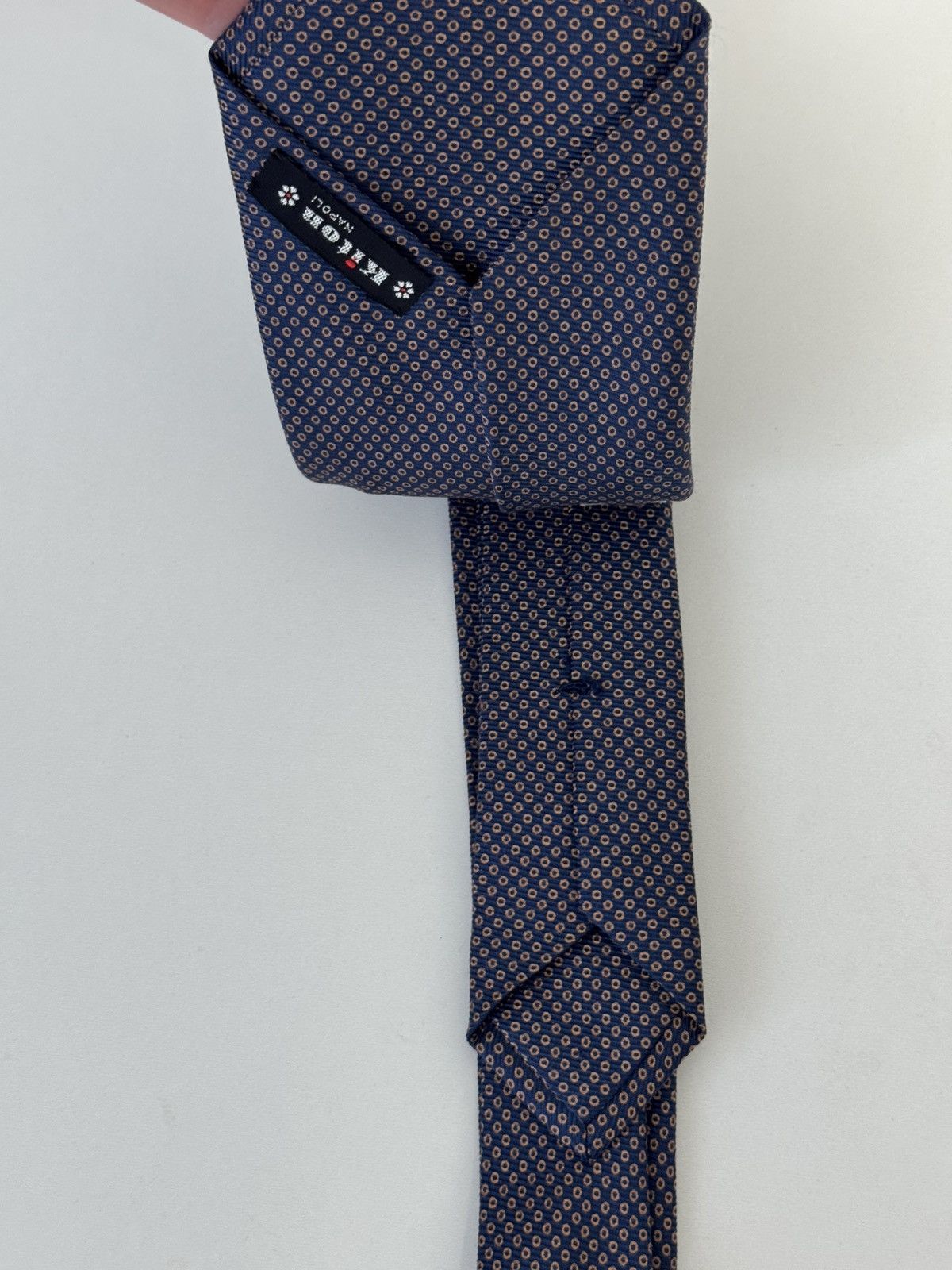 Kiton Kiton Napoli Tie Silk 100% Made In Italy Authentic Excellent Size ONE SIZE - 8 Thumbnail