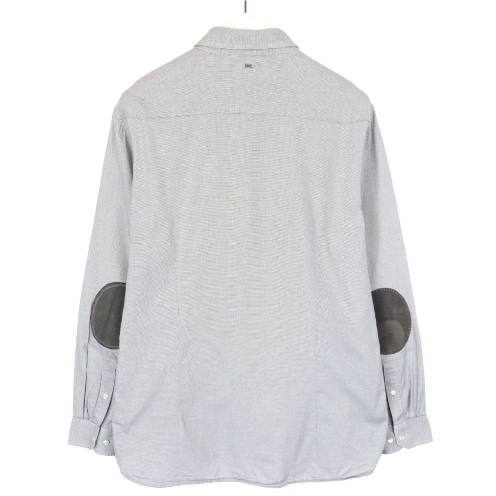 G-Star G-STAR Correct James Shirt Men's 2XL Melange Button Up Embroidery Patched Elbows Size US XXL / EU 58 / 5 - 2 Thumbnail