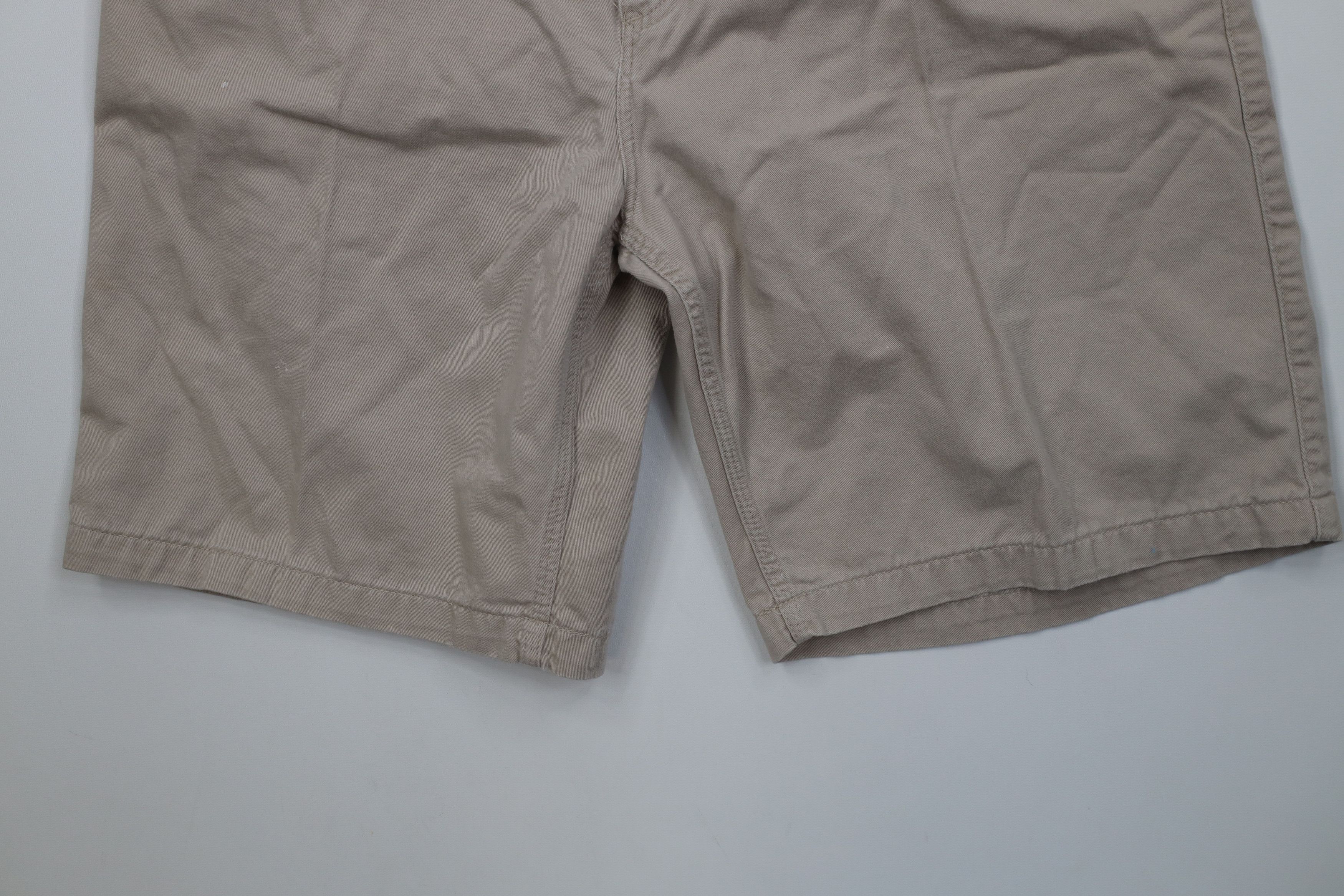 Carhartt Vintage Y2K Carhartt Relaxed Dungaree Chino Shorts Stone Size US 38 / EU 54 - 4 Thumbnail