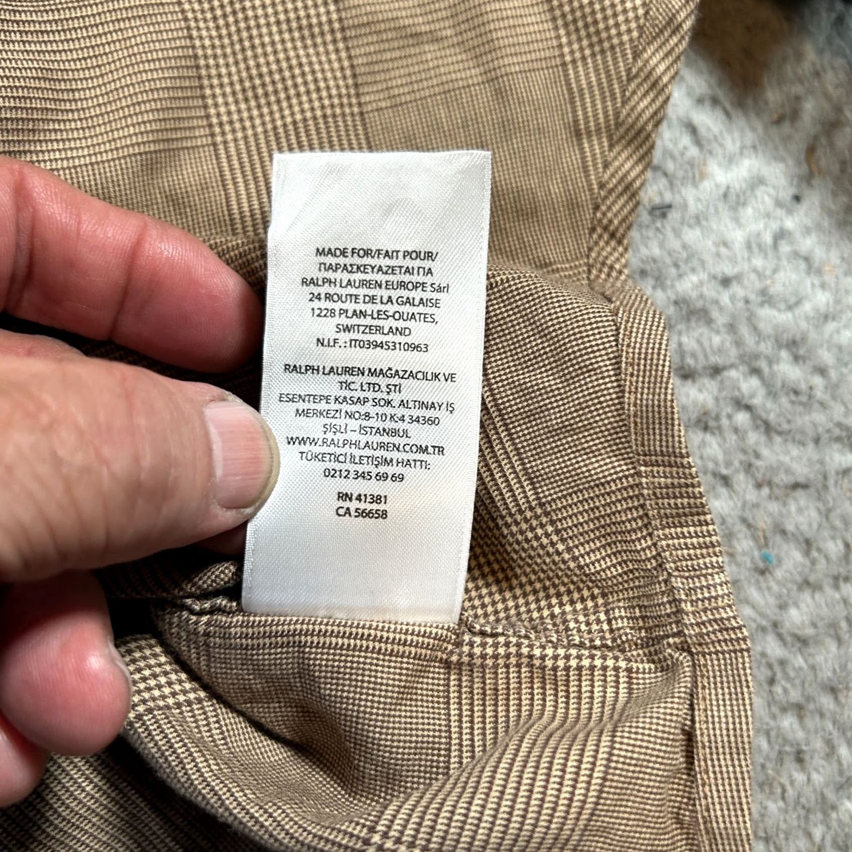 Polo Ralph Lauren Polo Ralph Lauren Shirt Mens XL Brown Plaid Cotton Pleated Custom Fit Button Up Size US XL / EU 56 / 4 - 7 Thumbnail