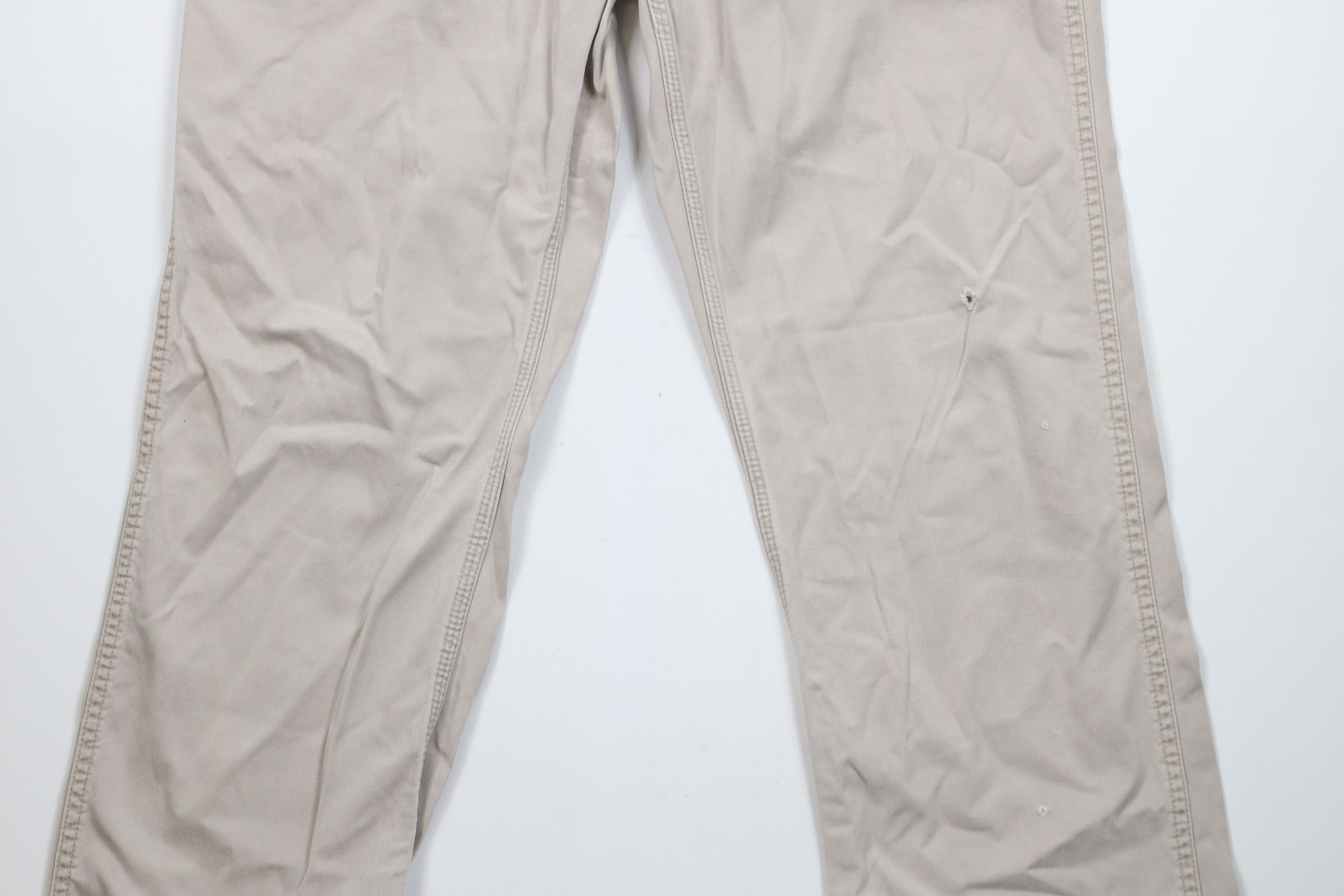 Carhartt × Vintage Vintage Carhartt Relaxed Fit Wide Leg Pants Beige Cotton Size US 38 / EU 54 - 3 Thumbnail