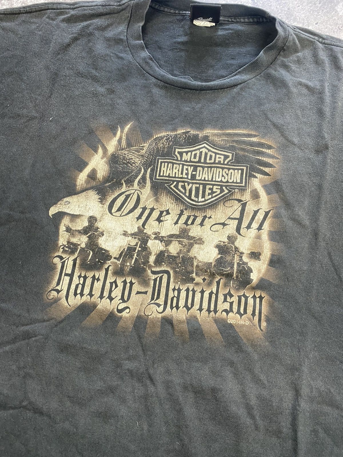 Harley Davidson × Vintage Vintage Harley Davidson Brandon Florida One for all 5XL Size US XXL / EU 58 / 5 - 3 Thumbnail