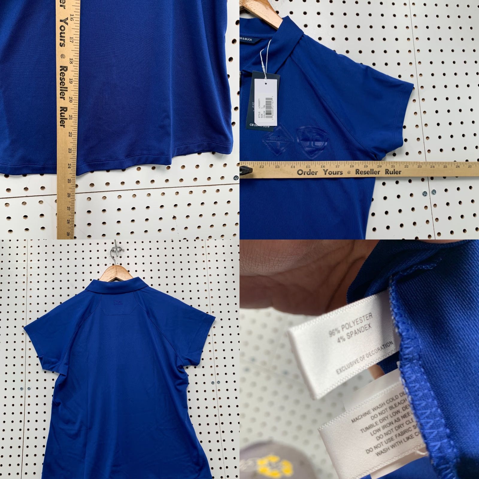 Cutter & Buck Cutter & Buck Polo Shirt Womens L Blue INTERNATIONAL TRUCKING Golf 20x24.5 Polo Shirt Casual Ladies L Blue 20x24.5 Golf New Size L / US 10 / IT 46 - 9 Thumbnail