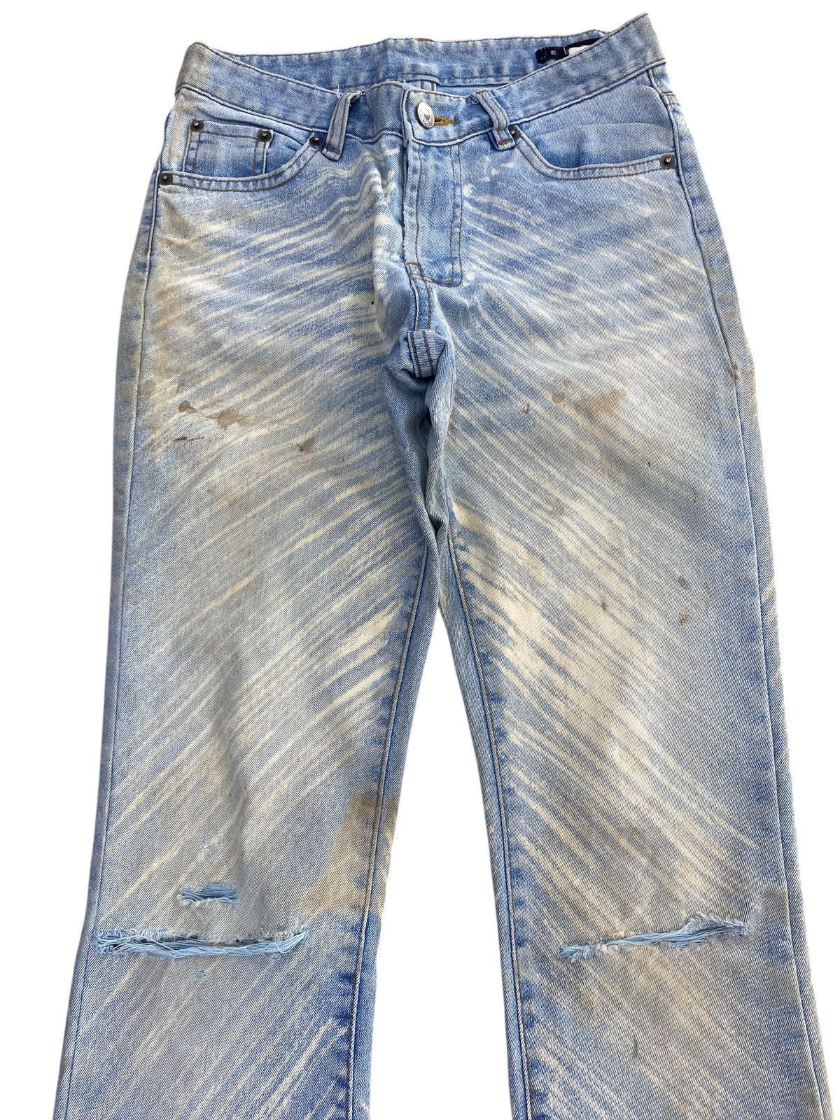 Other Egoist Brand Unique Faded Wash Flare Jeans Size US 26 / EU 42 - 2 Thumbnail
