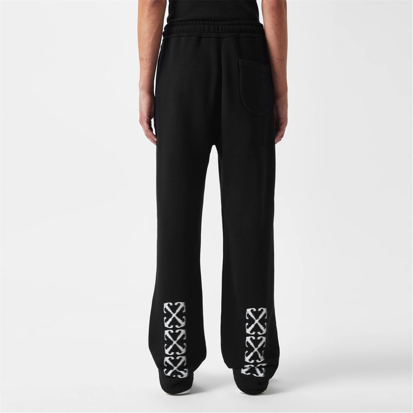 Off-White o1g2r1mq0226 Arrow Jogging Trousers In Black Size US 36 / EU 52 - 3 Thumbnail