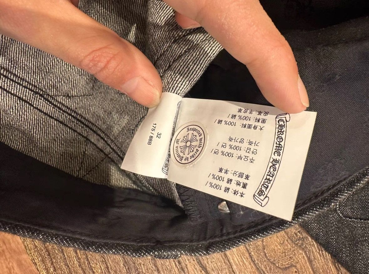 Chrome Hearts Chrome Hearts Star Leather Patch Jeans Size US 32 / EU 48 - 16 Thumbnail