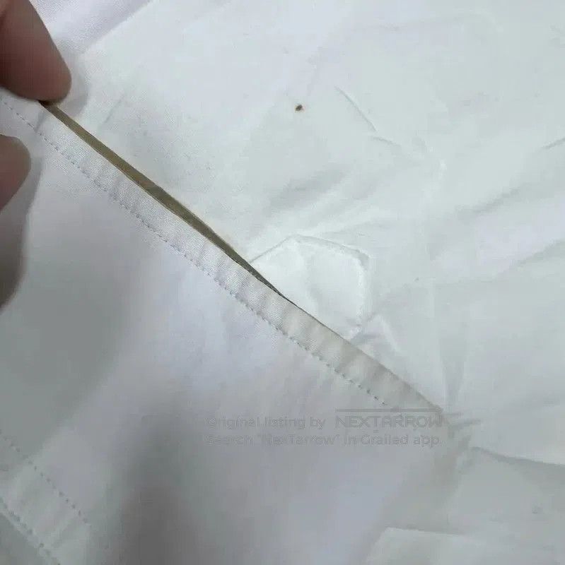 Burberry Burberry Men's White Cotton Long Sleeve Shirt. Size US XXL / EU 58 / 5 - 3 Thumbnail