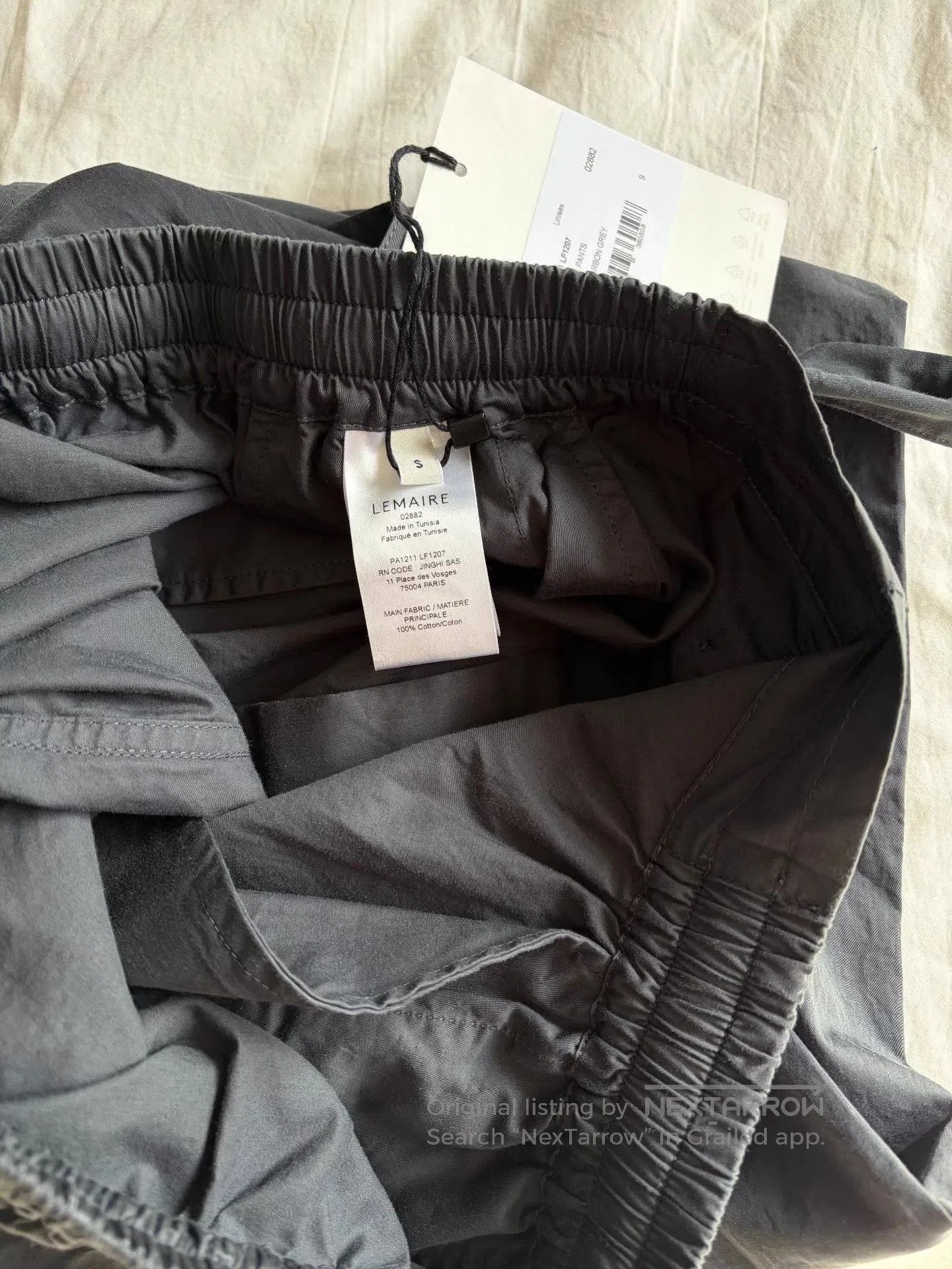 Lemaire Black Casual Loose-Fit Pants Size 32. Size US 32 / EU 48 - 5 Thumbnail
