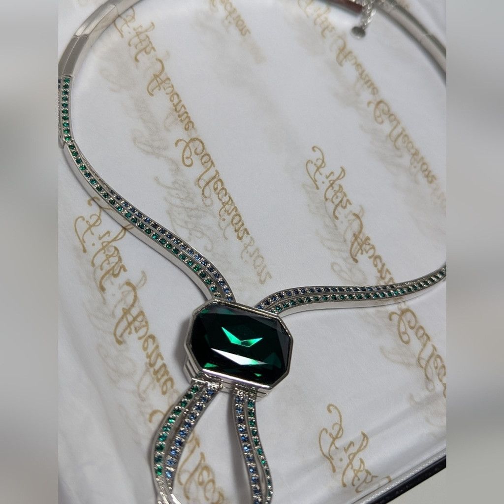 Other Fifth Avenue Collection Swarovski Emerald Crystals Necklace Size ONE SIZE - 3 Thumbnail