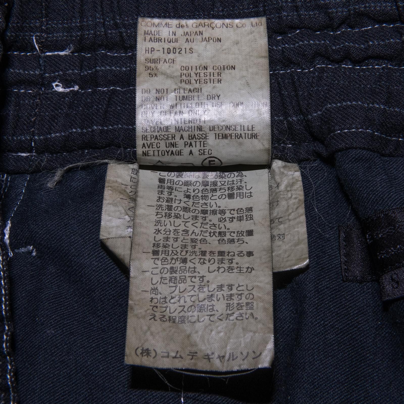 Comme des Garcons Comme Des Garcons Homme FW 1999 Striped Cotton Pants Size US 30 / EU 46 - 4 Thumbnail