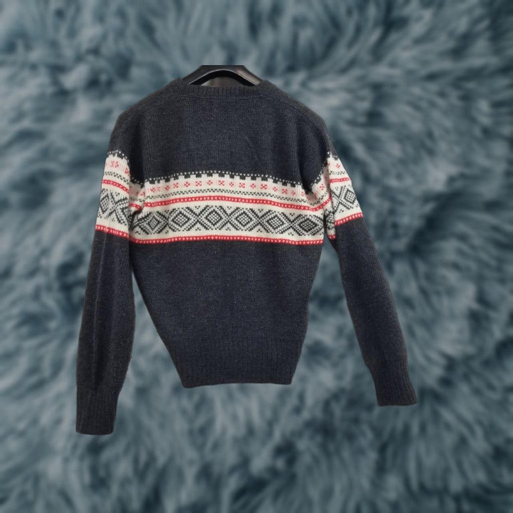 Vintage VINTAGE Kandahar Mens Cardigan Sweater M Gray Acrylic 80s Knit Long Sleeve Regular Fit Size US M / EU 48-50 / 2 - 1 Thumbnail