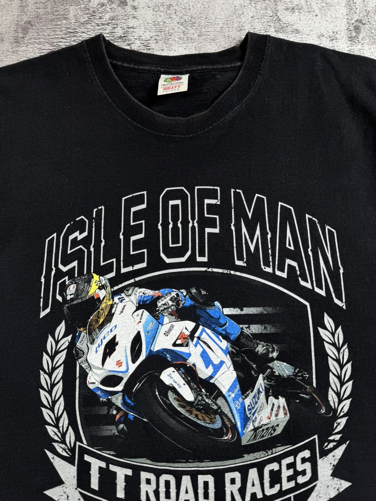 Other ISLE OF MAN Honda Bike 90S Delray Formula 1 T Shirt Tee Size US XL / EU 56 / 4 - 9 Thumbnail