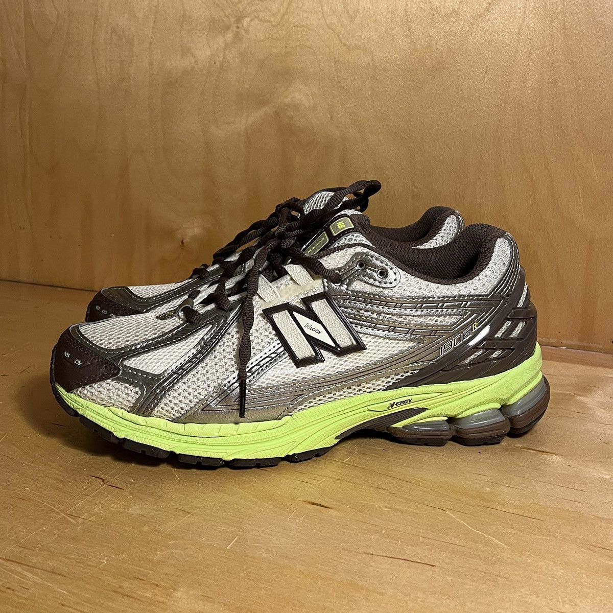 New Balance × Ssense SSENSE XX Green & Brown 1906R Sneakers | Grailed
