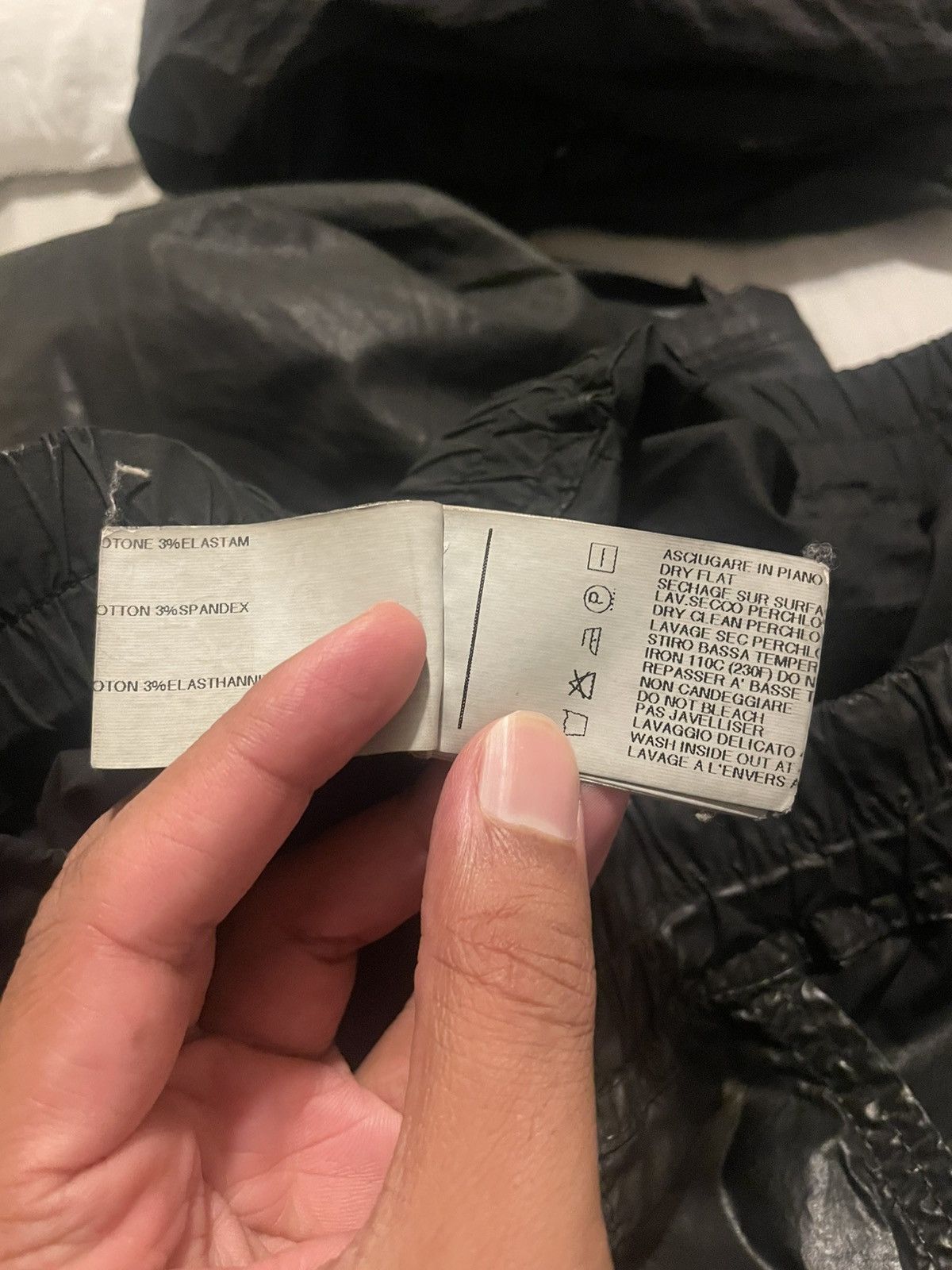 Rick Owens Drkshdw Rick Owens Drkshdw Waxed Creatch Cargos Size US 34 / EU 50 - 8 Thumbnail